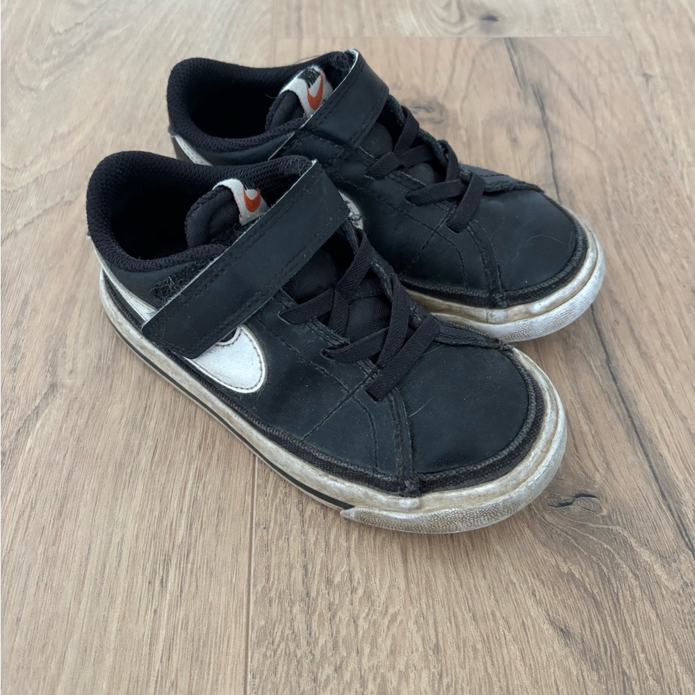 Kids Black Nike Sneakers
